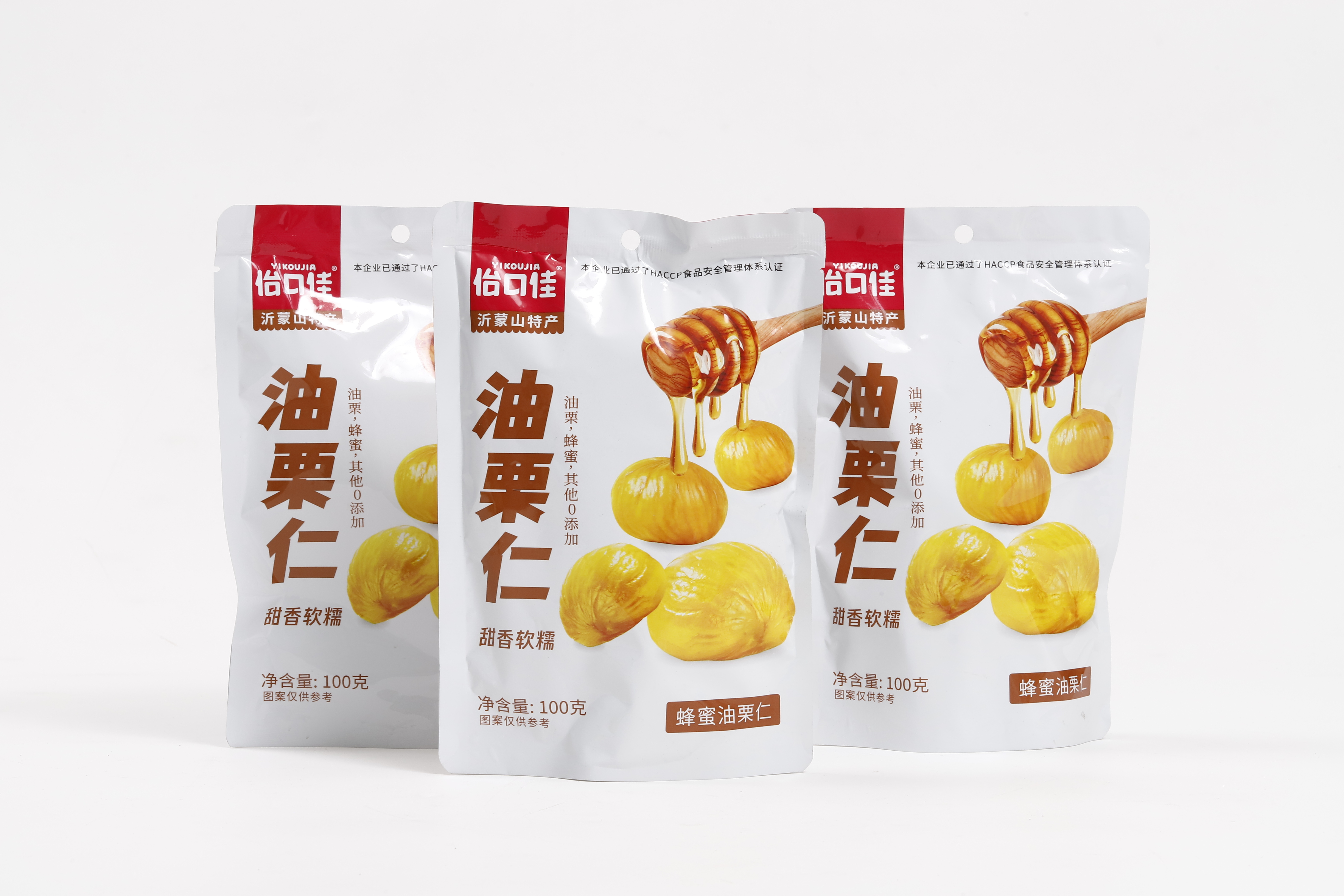 佁口佳——蜂蜜油栗仁100g