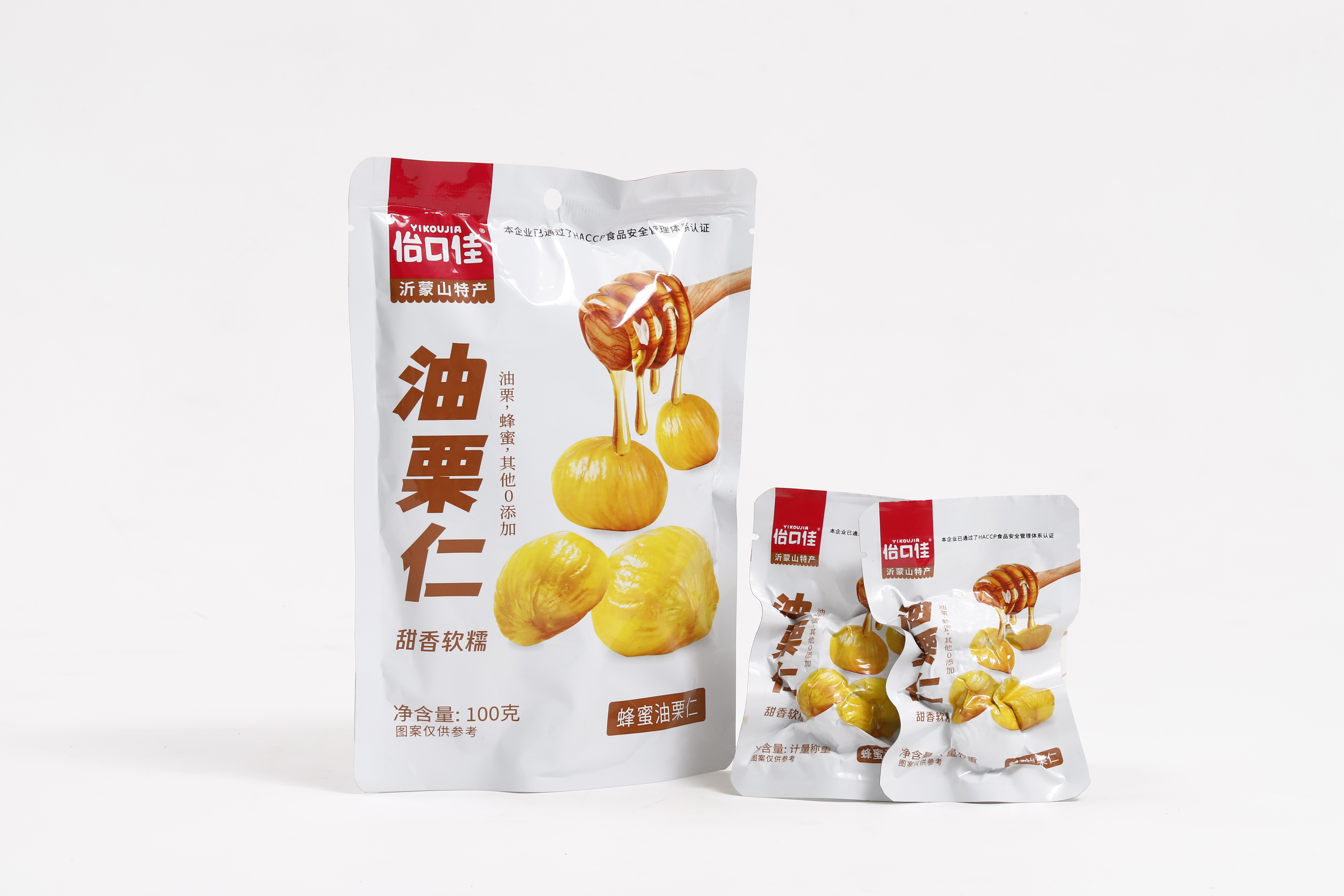 佁口佳——蜂蜜油栗仁100g